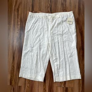 NWT Apostrophe Linen Capri Pants